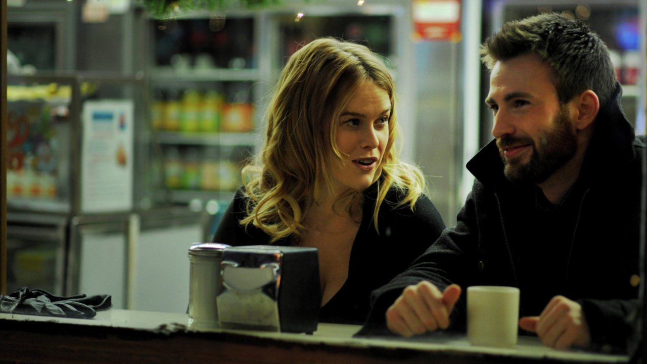 Man and Woman Sitting at The Table. Wallpaper in 1280x720 Resolution