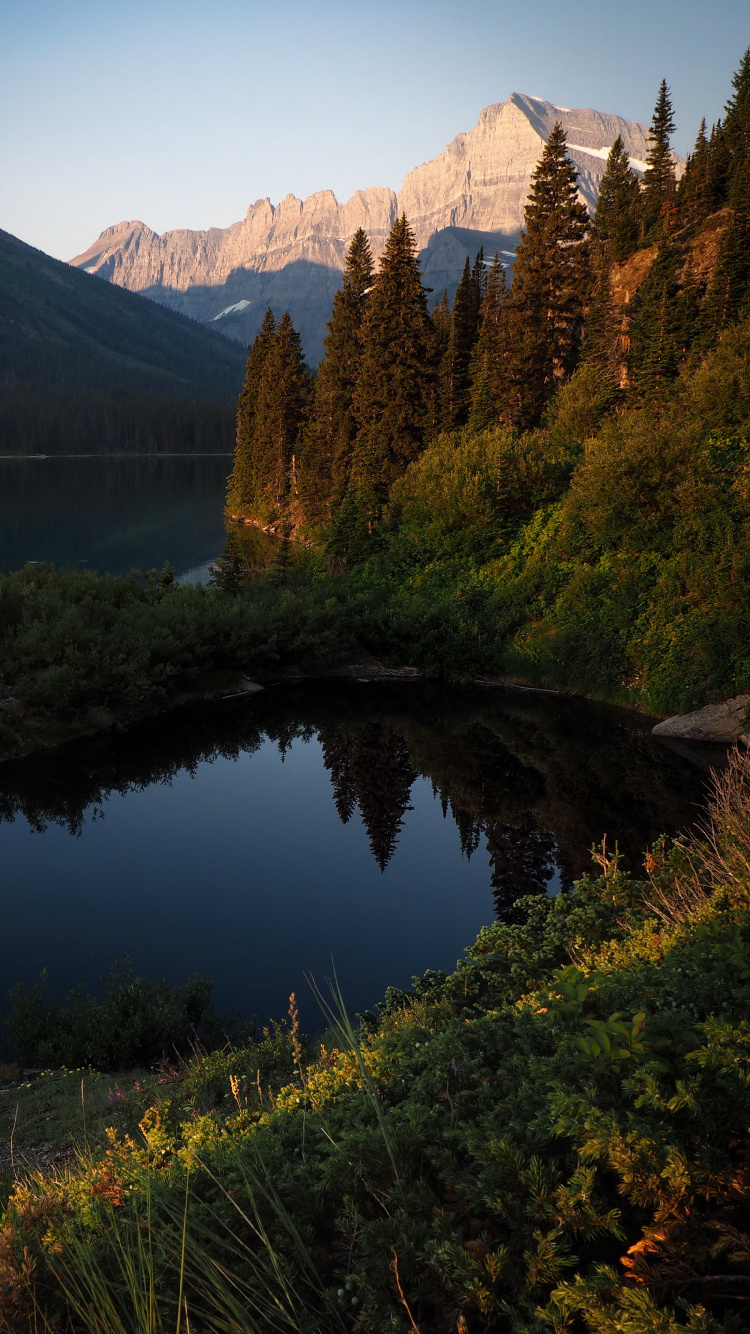 Texto Religioso, Lago Josefina, Lago Grinnell, Lago Grinnell Superior, Dos Medicine Lake. Wallpaper in 750x1334 Resolution