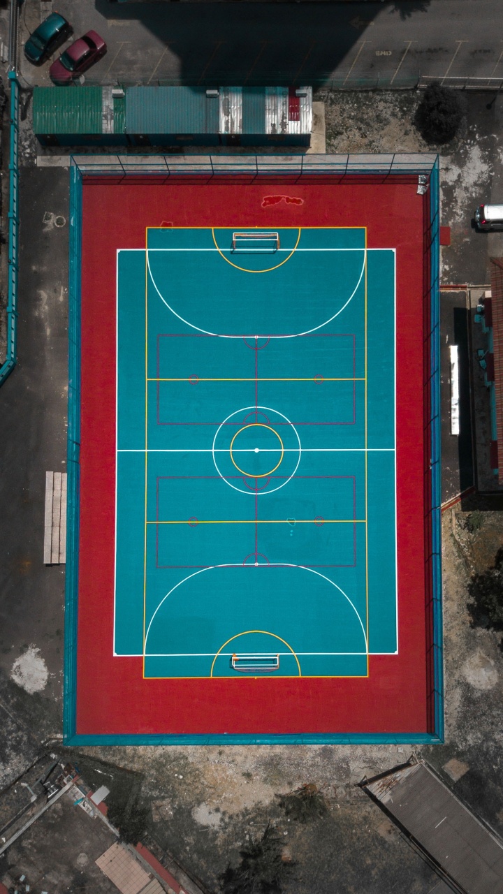 Anfield, Futsal, Basket, Pitch, Rectangle. Wallpaper in 720x1280 Resolution