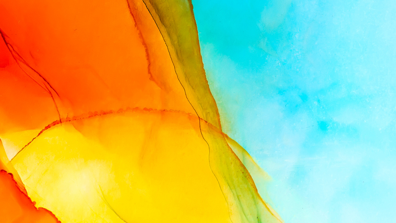 Acuarela, Azure, Pétalo, Pintura, Paisaje Natural. Wallpaper in 1280x720 Resolution