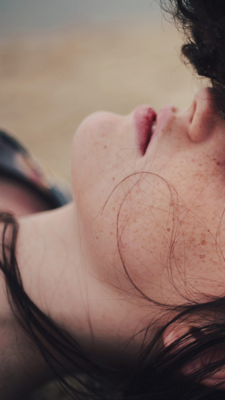 Romance, Forehead, Cheek, Neck, Human. Wallpaper in 750x1334 Resolution