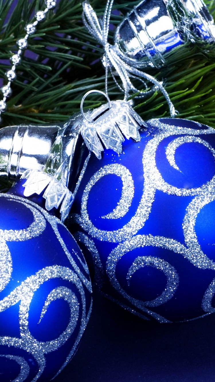 El Día De Navidad, Azul, Adorno de Navidad, Azul Cobalto, Decoración de la Navidad. Wallpaper in 750x1334 Resolution
