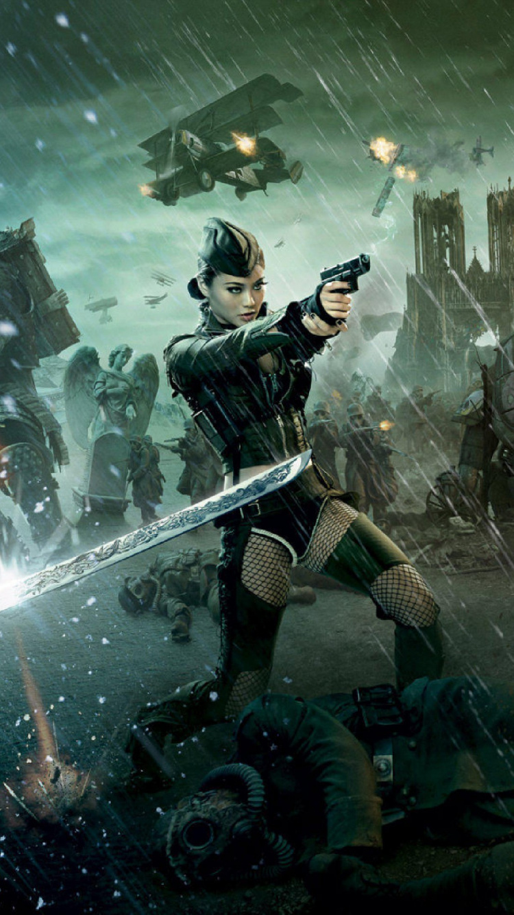 Sucker Punch, pc Game, Action Film, Abbie Cornish, Film. Wallpaper in 750x1334 Resolution