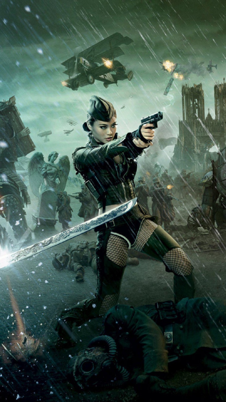 Sucker Punch, Jeu Pc, Film D'action, Abbie Cornish, Espace. Wallpaper in 720x1280 Resolution