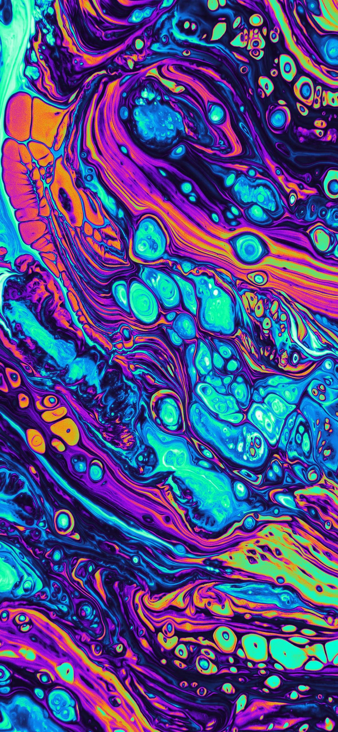 Arte Psicodélico, Pintura Acrílica, de Colores, el Arte Abstracto, Arte. Wallpaper in 1125x2436 Resolution