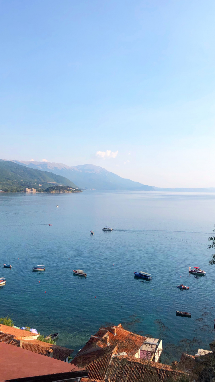 大海, 船只, 海岸, 海洋 壁纸 750x1334 允许