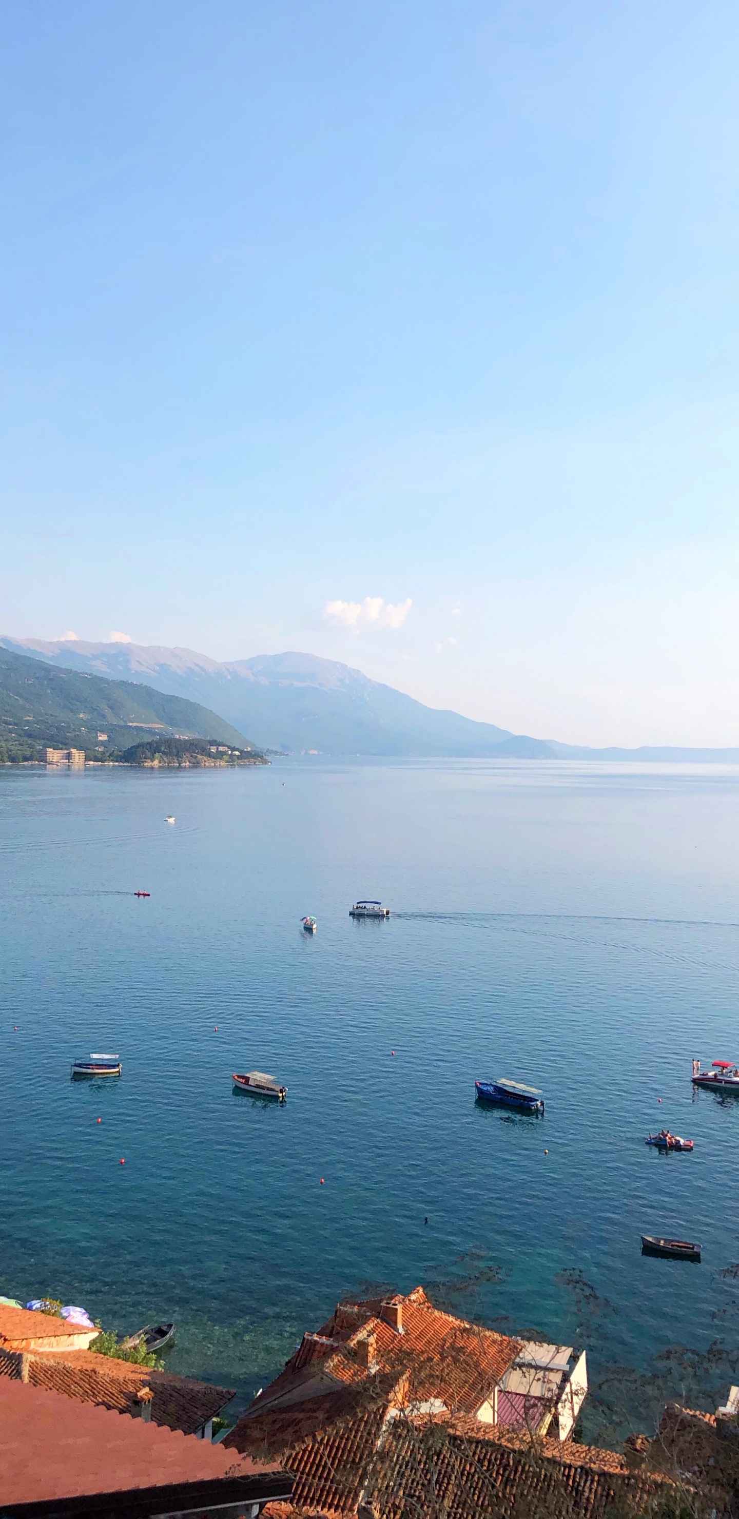 Mer, Motomarine, Eau, Côte, Bateau. Wallpaper in 1440x2960 Resolution