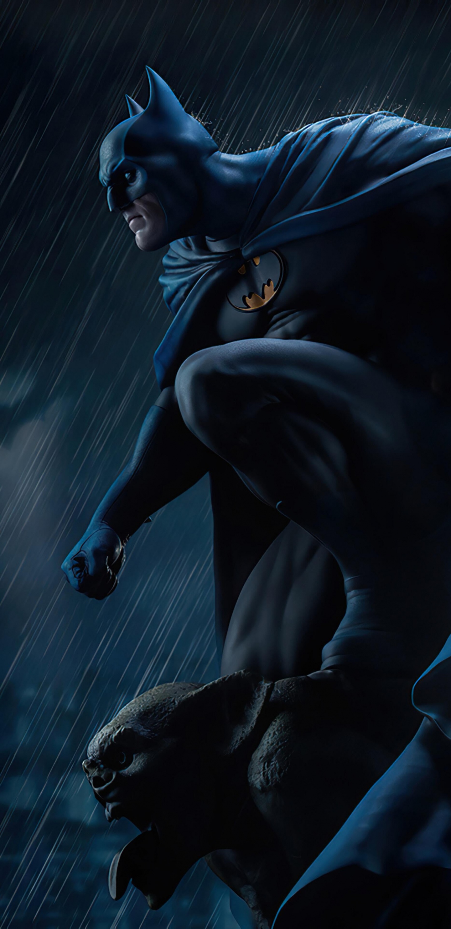 Batman, Superhelden, dc Comics, Kunst, DC Universe. Wallpaper in 1440x2960 Resolution