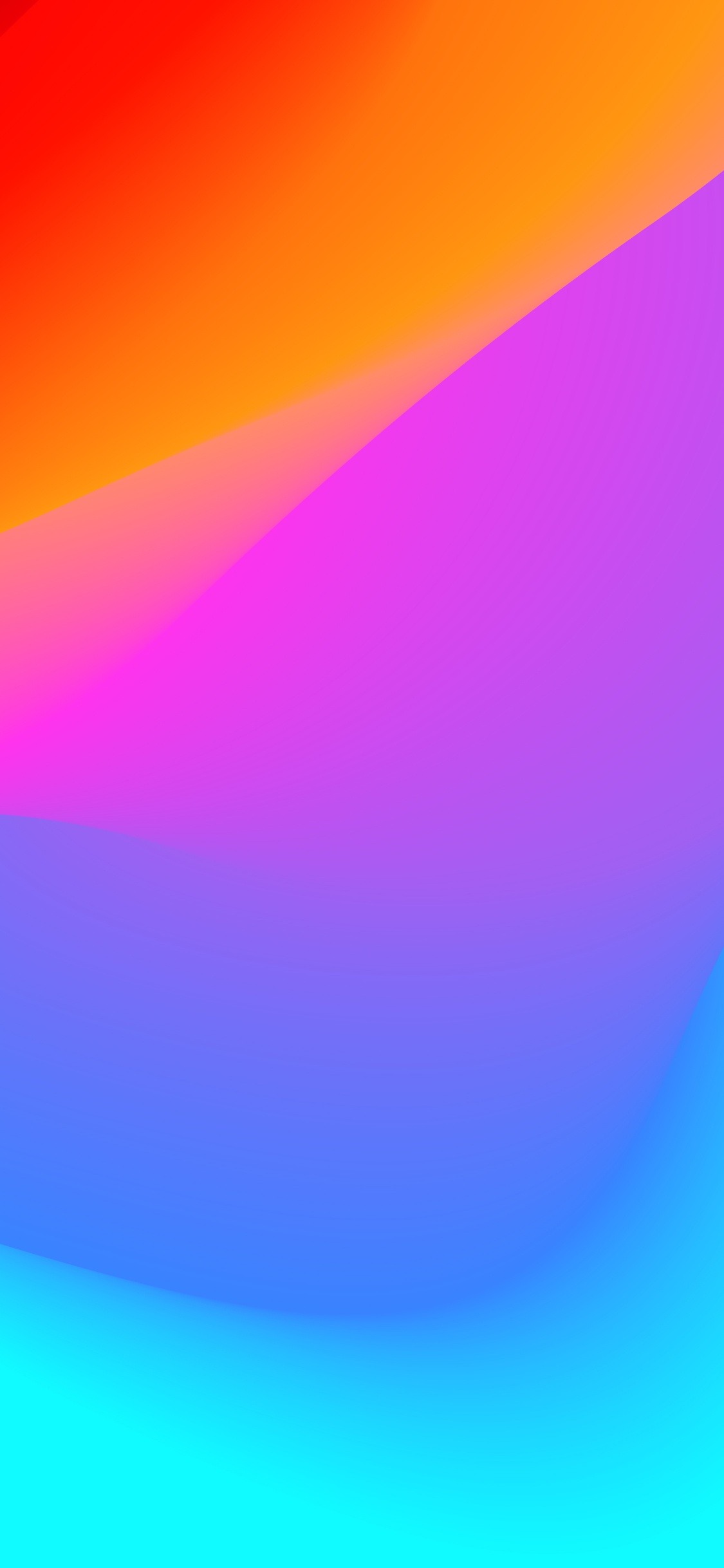 Orange, Farbigkeit, Purpur, Blau, Veilchen. Wallpaper in 1125x2436 Resolution