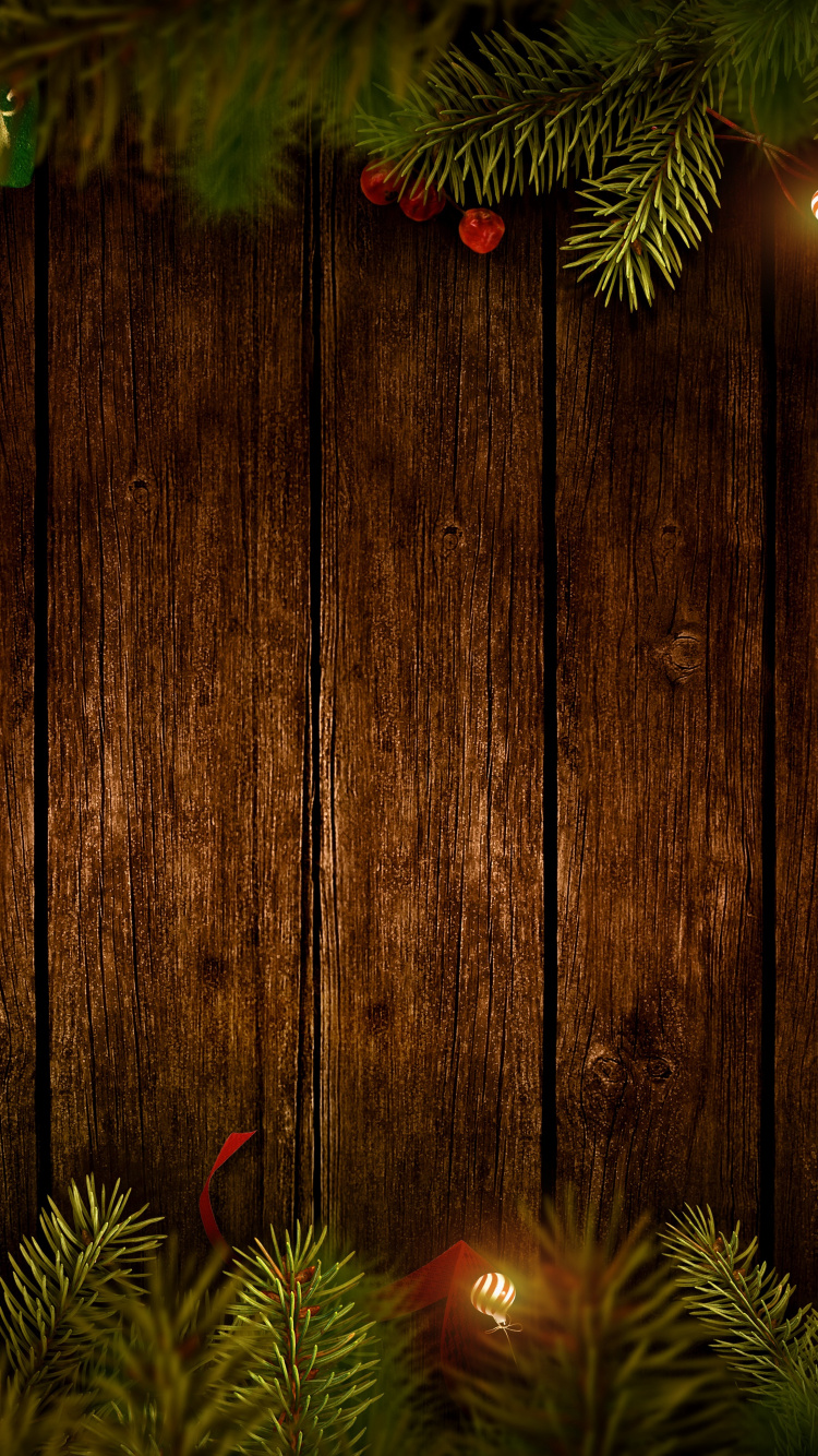 Le Jour De Noël, Nouvelle Année, Sapin, Yule, Partie. Wallpaper in 750x1334 Resolution