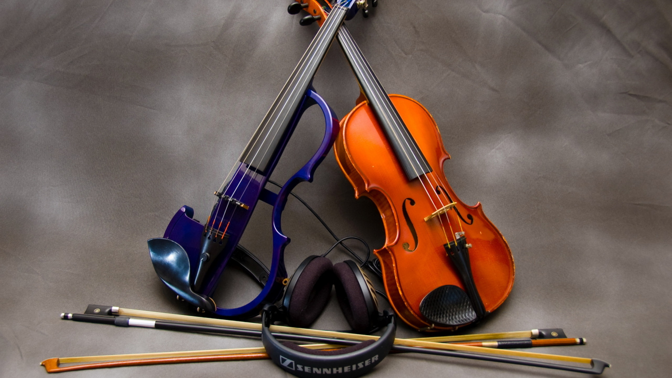 Violin, String Instrument, Cello, Viola, Bowed String Instrument. Wallpaper in 1366x768 Resolution