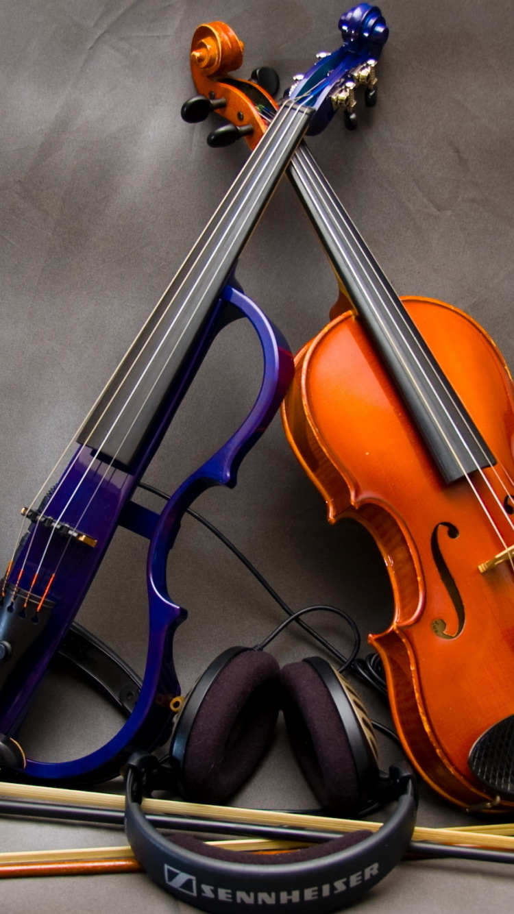 Violin, String Instrument, Cello, Viola, Bowed String Instrument. Wallpaper in 750x1334 Resolution