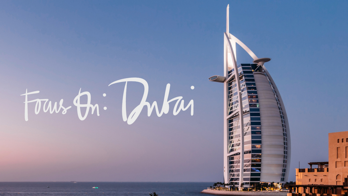 阿拉伯塔, 大海, 公寓, 一天, 天空 壁纸 1366x768 允许