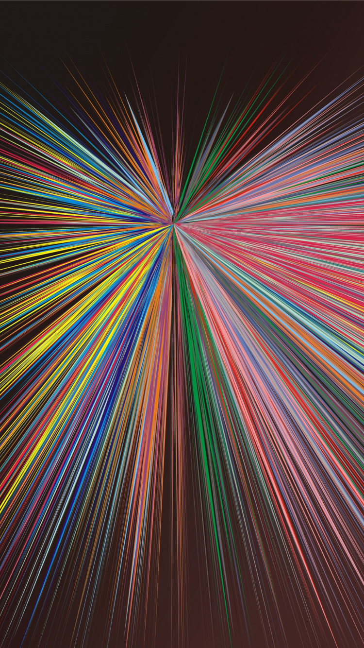 Rotes Gelbes Und Blaues Licht. Wallpaper in 750x1334 Resolution