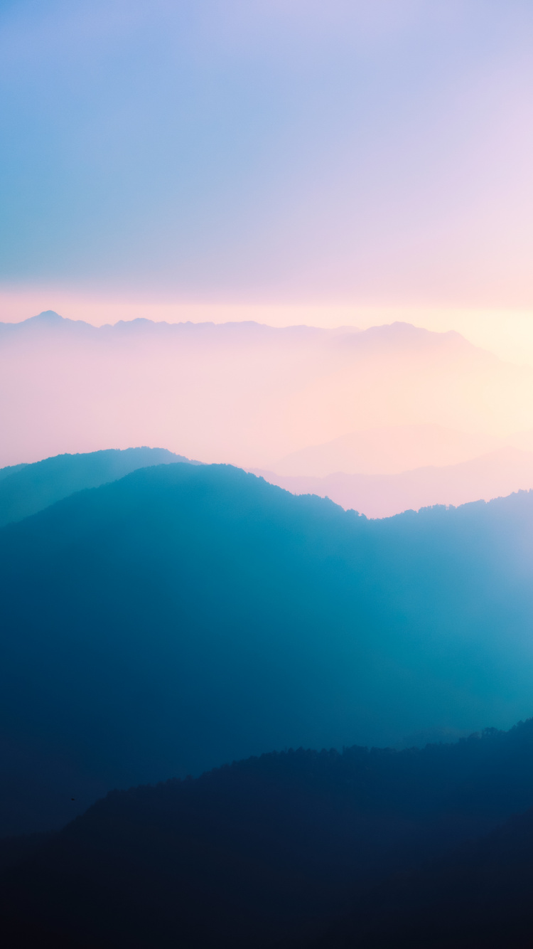 Mount Scenery, Brücke, Blau, Bergigen Landschaftsformen, Hill. Wallpaper in 750x1334 Resolution