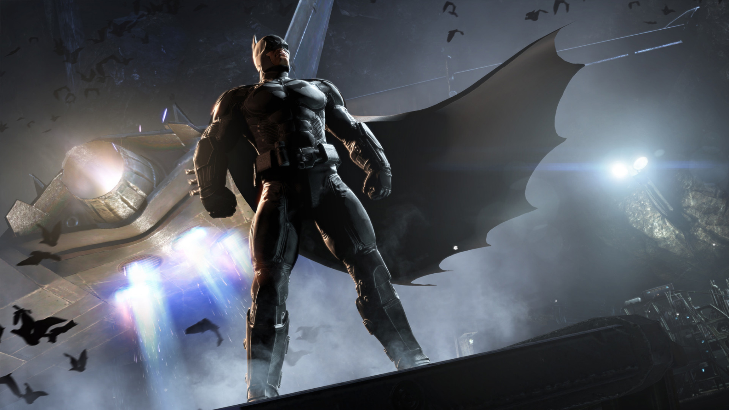 Batman Arkham Origins, Batman-arkham City, Batman-arkham Knight, Batman Arkham Asylum, Batman. Wallpaper in 2560x1440 Resolution