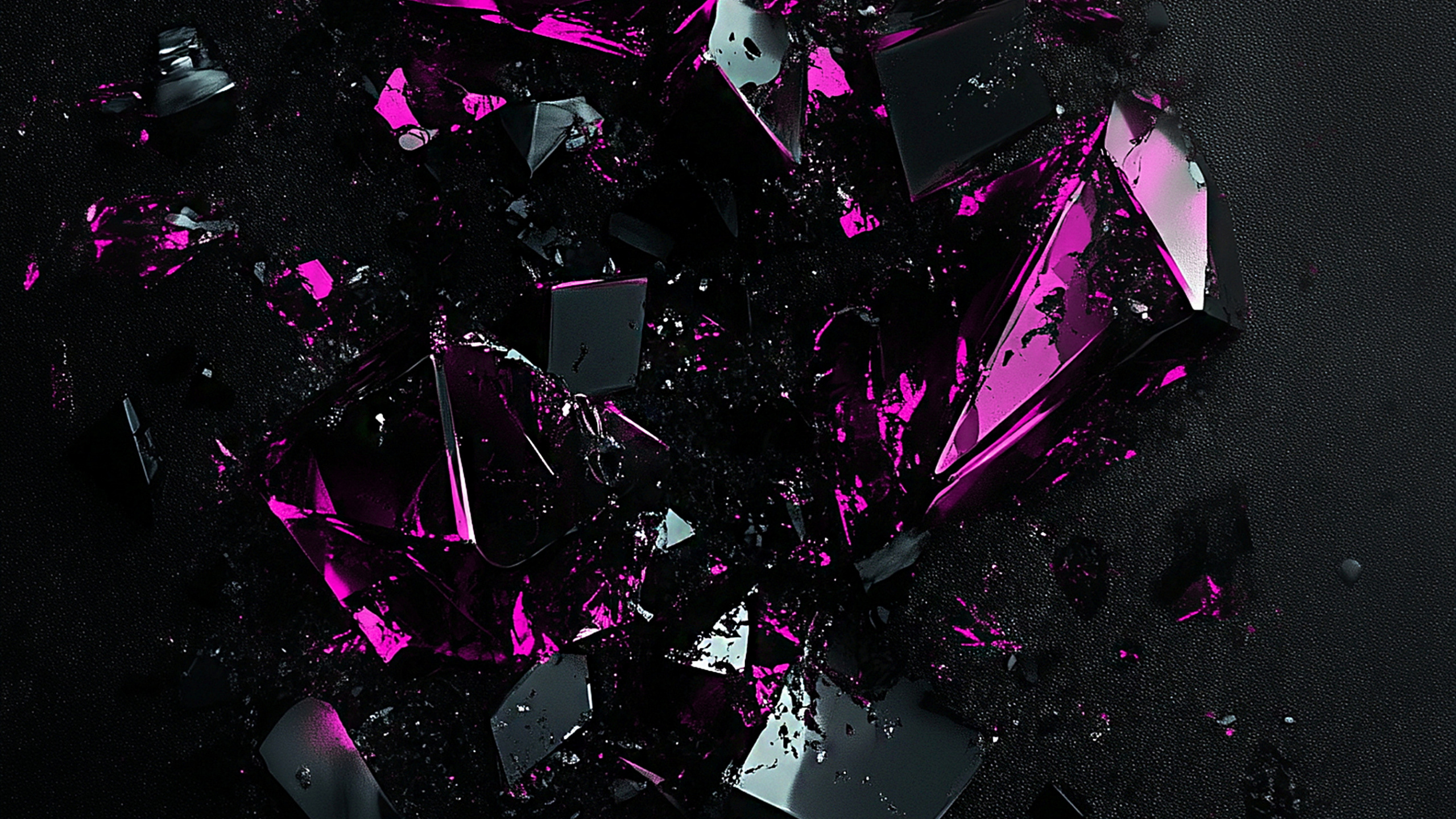 Illustration, Pink, Silver, Natural Material, Graphics. Wallpaper in 2560x1440 Resolution
