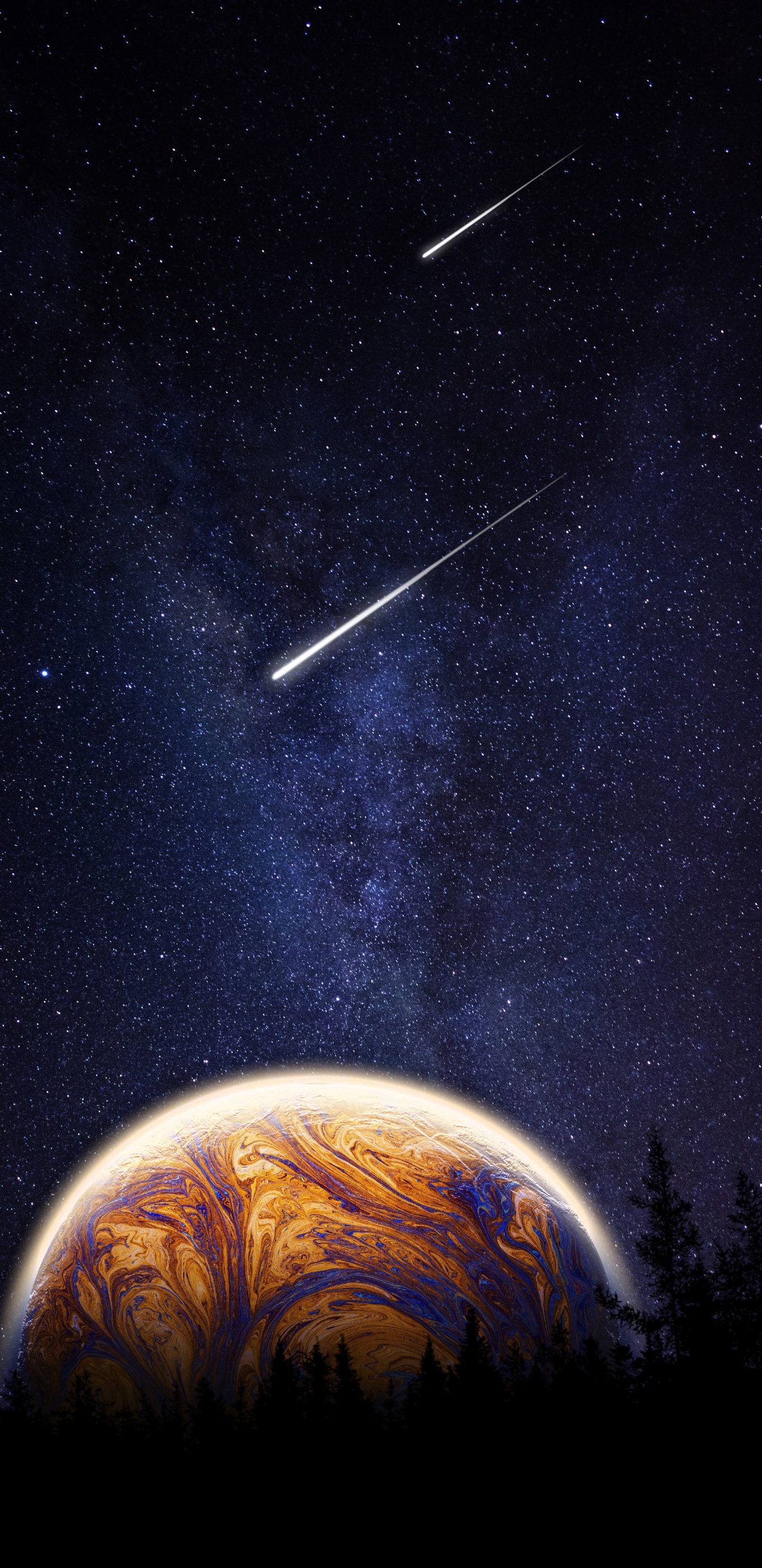 Atmosphere, Earth, Astronomy, Space, Nature. Wallpaper in 1440x2960 Resolution