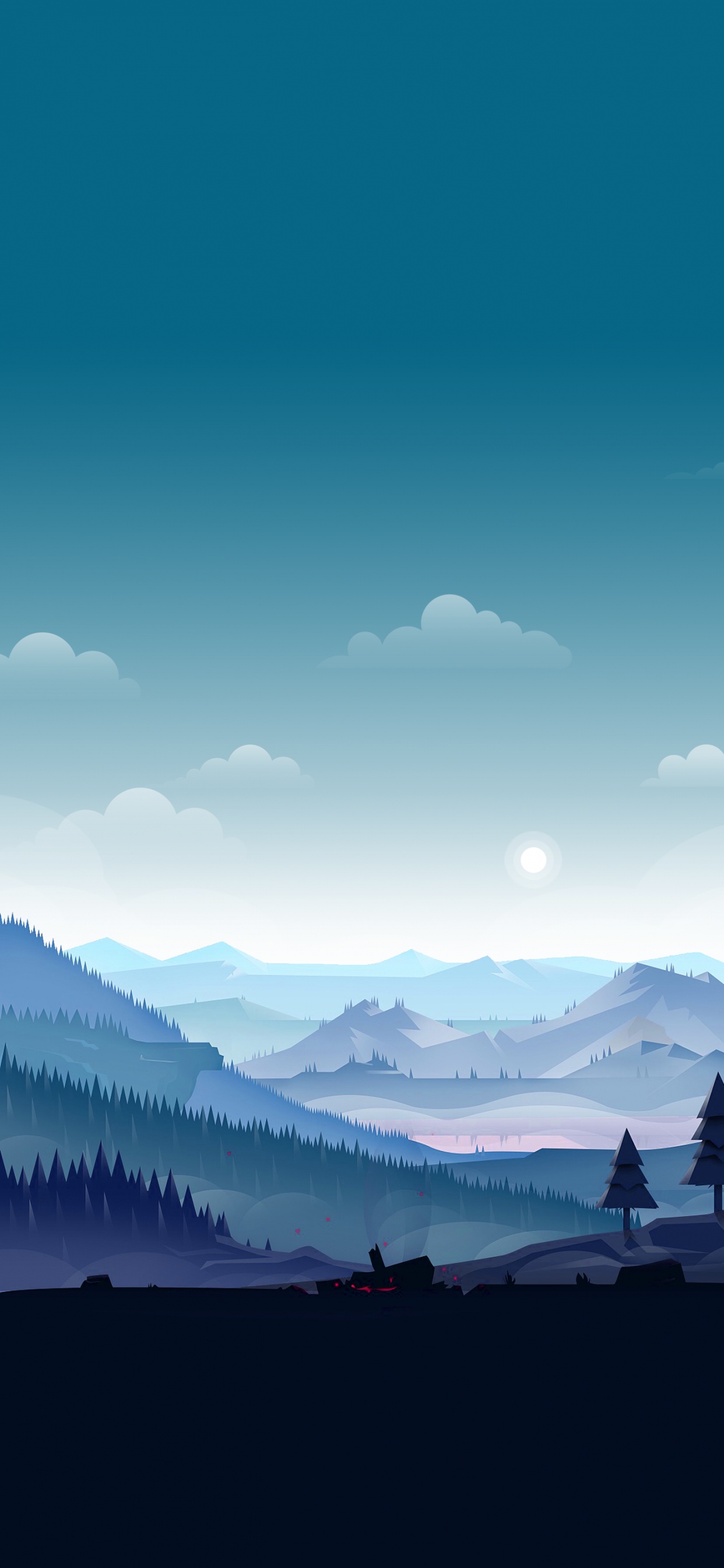 Smartphone, Dessin, Android, Art, Atmosphère. Wallpaper in 1242x2688 Resolution