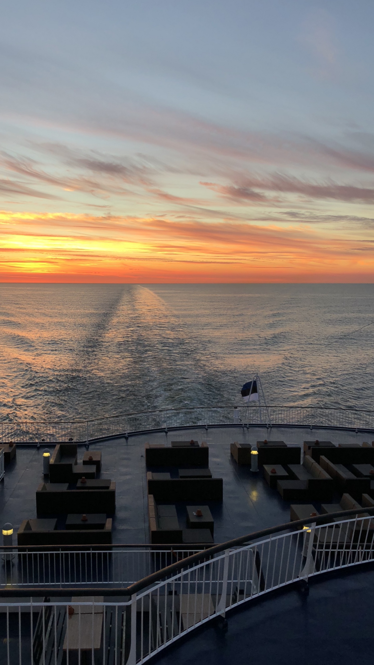 Sea, Ferry, Water, Passenger Ship, Body of Water. Wallpaper in 1440x2560 Resolution