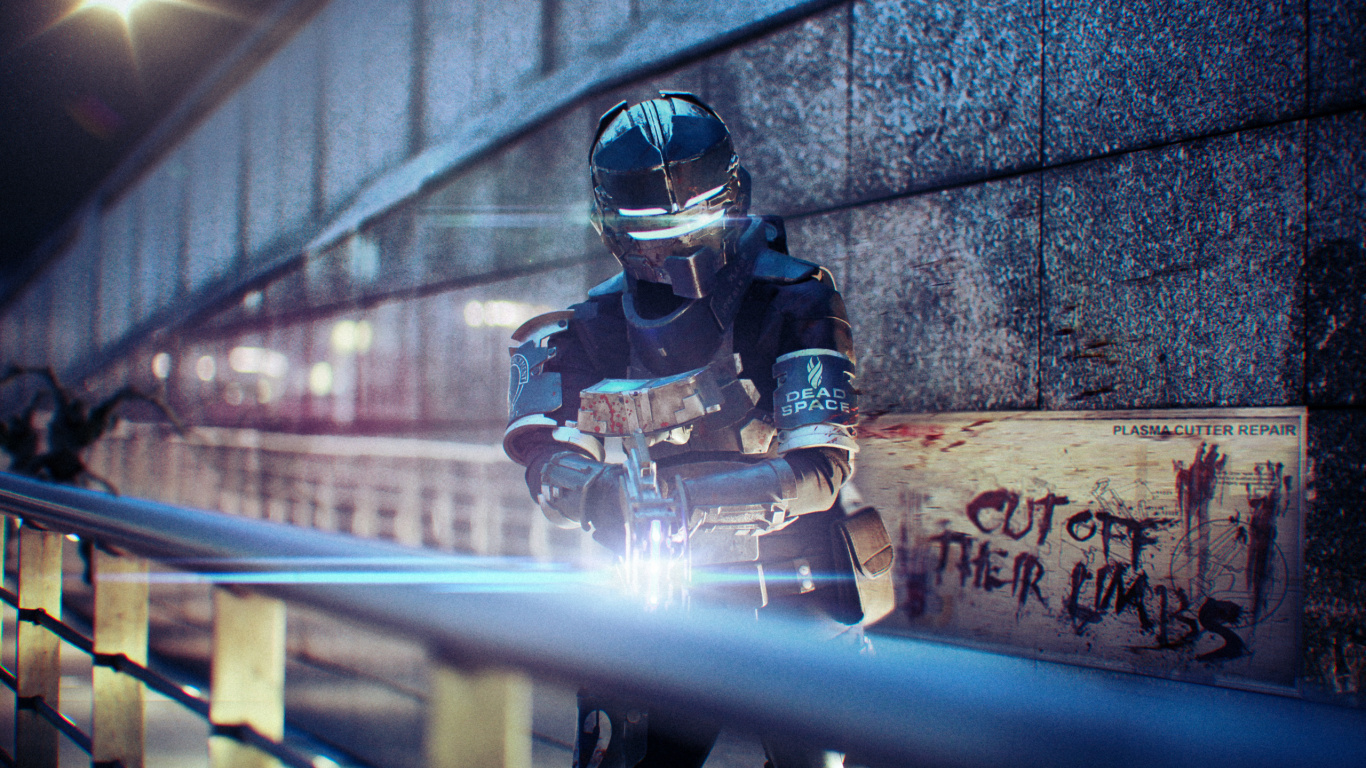 Cosplay Espacio Muerto, Dead Space, Espacio Muerto 2, Dead Space 3, Isaac Clarke. Wallpaper in 1366x768 Resolution