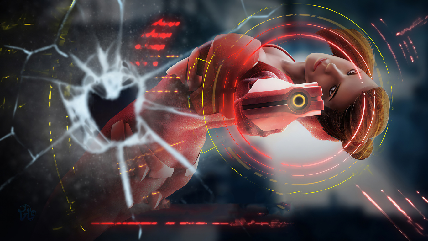 Illustration, Art, Graphic Design, Graphics, Work of Art. Wallpaper in 1366x768 Resolution