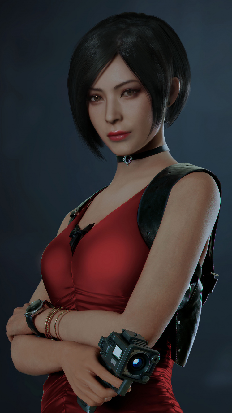 Resident Evil 2, Ada Wong, Leon S Kennedy, Claire Redfield, Resident Evil 6. Wallpaper in 750x1334 Resolution