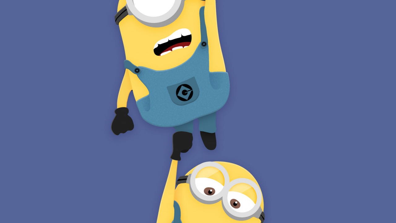 Cartoon, Minions, Coupon, Facial Expression, Gesture. Wallpaper in 1280x720 Resolution