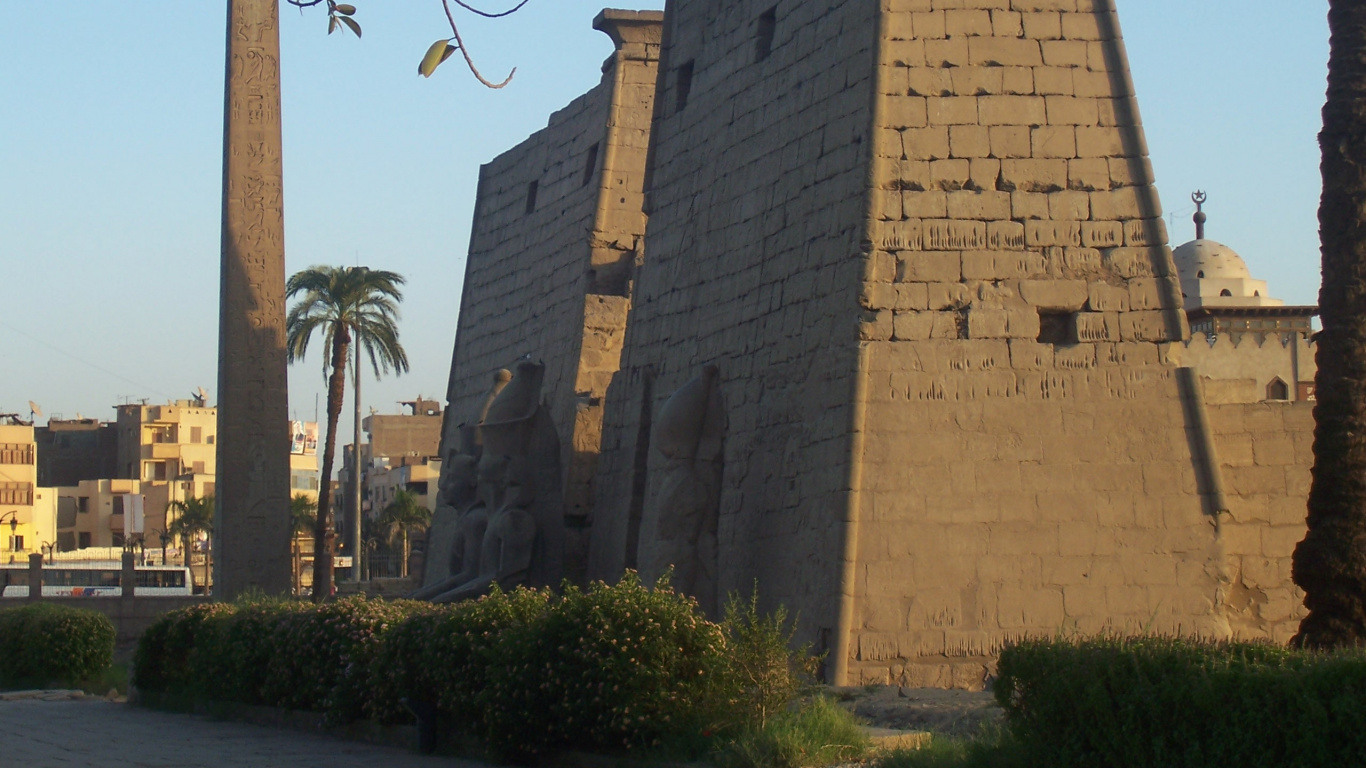 Braunes Betongebäude in Der Nähe Von Grünen Bäumen Tagsüber. Wallpaper in 1366x768 Resolution