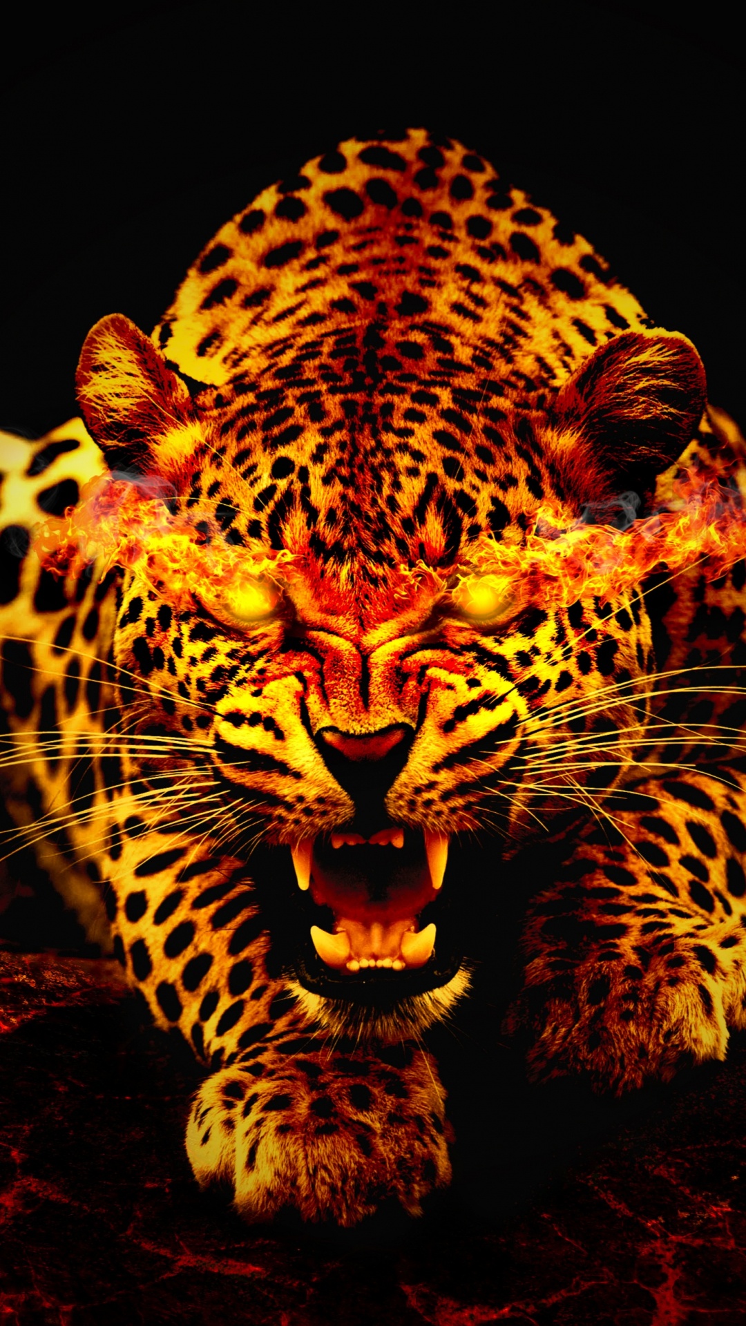 Animal Jaguar, Jaguar, Leopard, Tigre, Felidae. Wallpaper in 1080x1920 Resolution