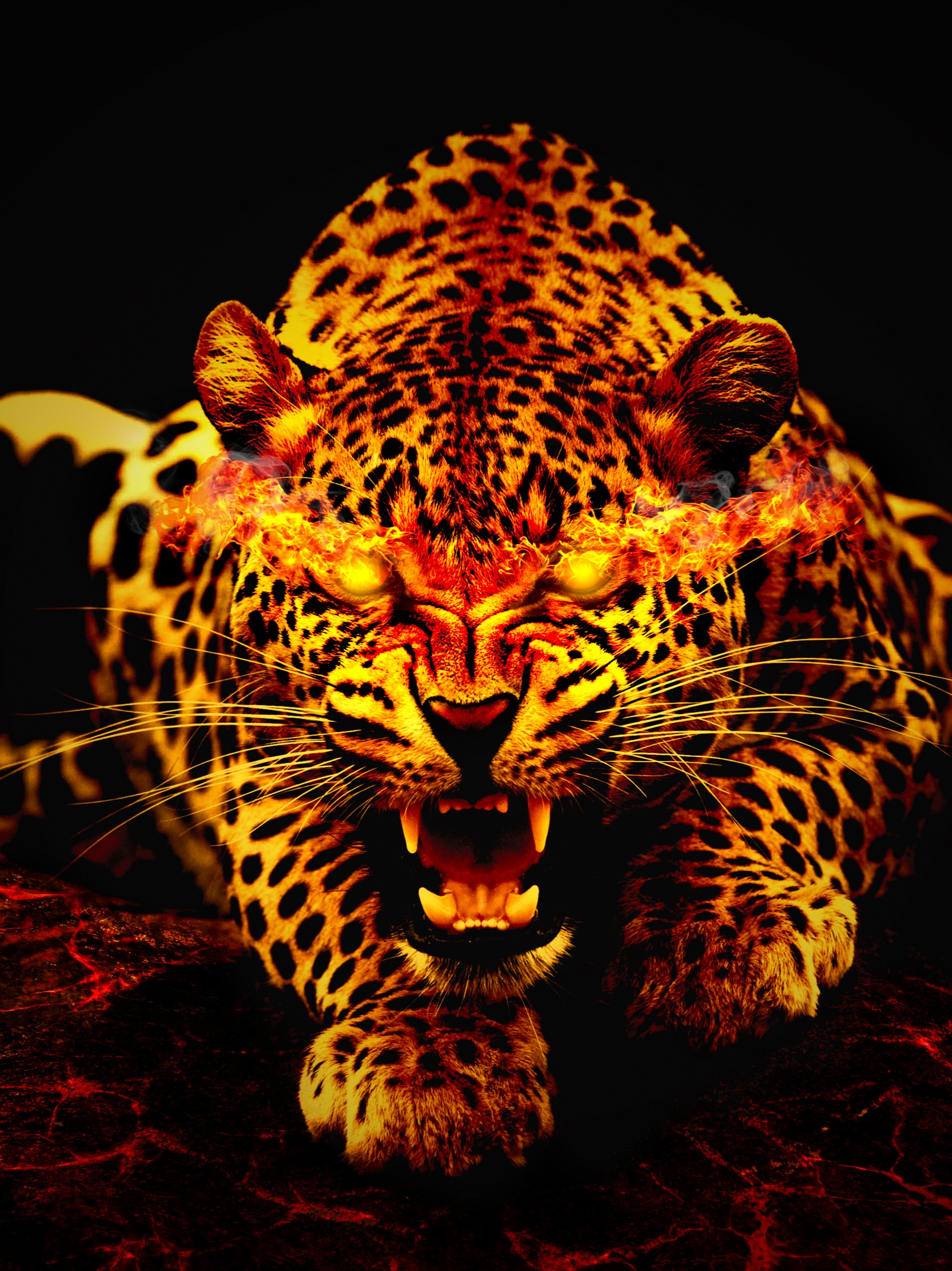fondos de pantalla de animales de leopardo