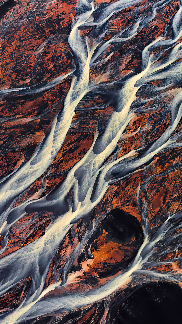 Eau, Islande, Brown, Plantes Ligneuses, Paysage Naturel. Wallpaper in 750x1334 Resolution