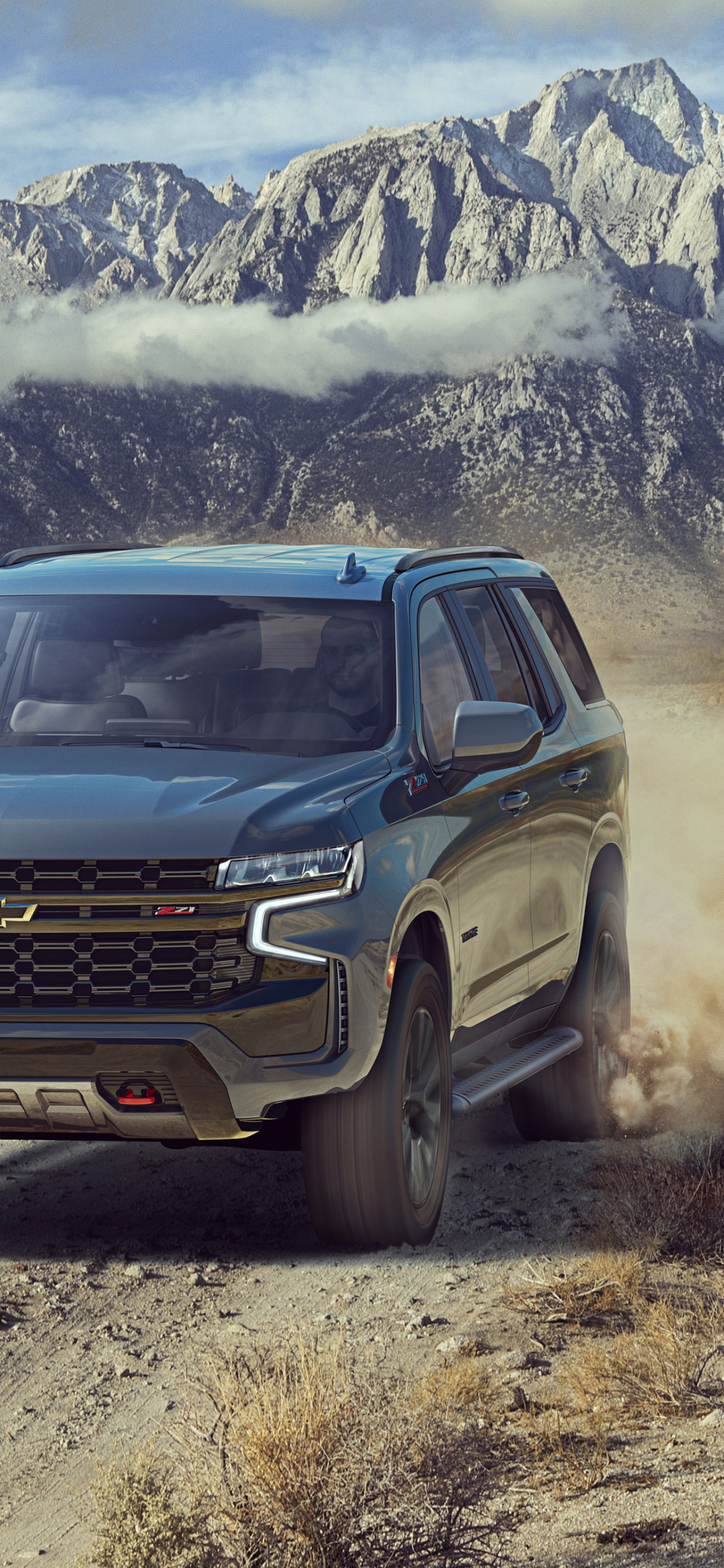 Tahoe 2021, Chevrolet Suburban 2021, Chevrolet, General Motors, Coche. Wallpaper in 1242x2688 Resolution