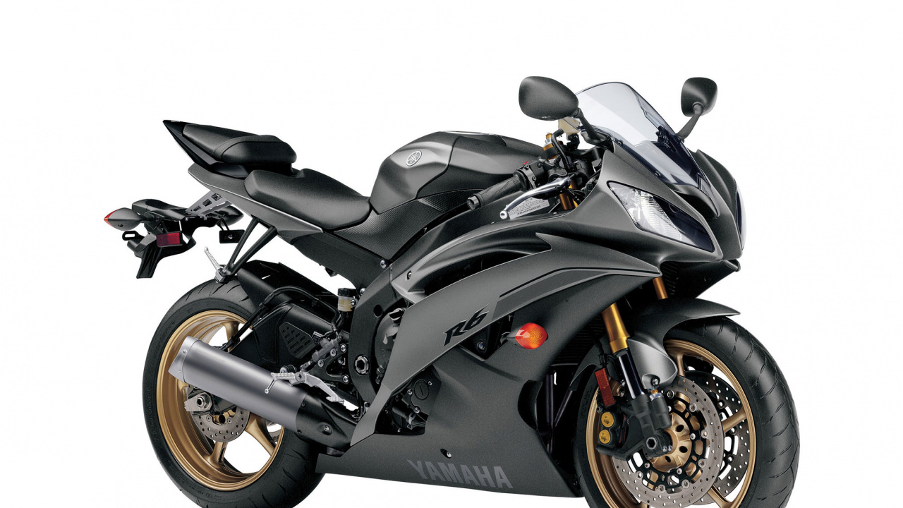 Black and Silver Sports Bike. Wallpaper in 1280x720 Resolution