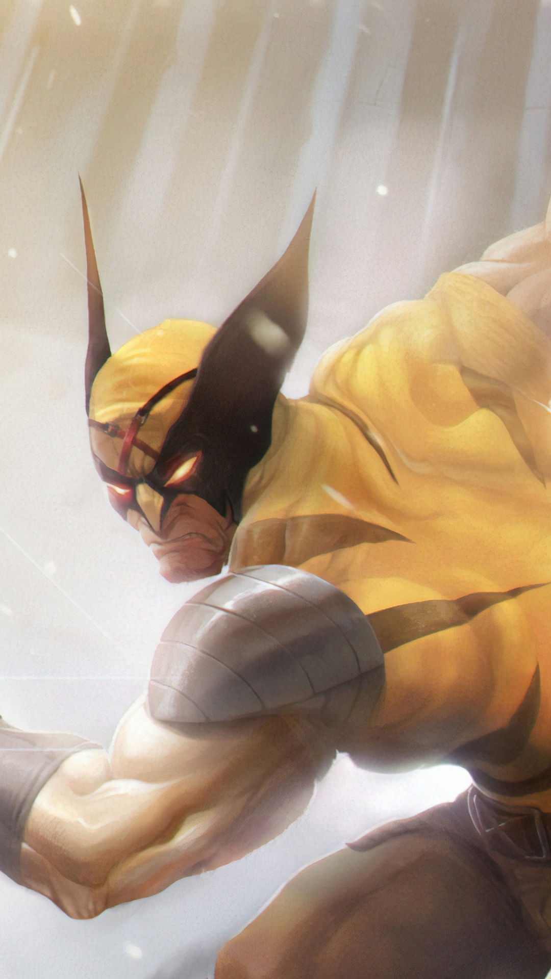 Homme en Costume Jaune et Noir. Wallpaper in 1080x1920 Resolution