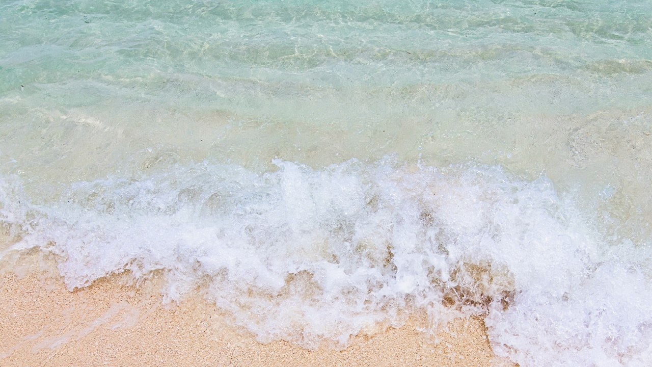 Küste, Wasser, Ozean, Wind Welle, Azure. Wallpaper in 1280x720 Resolution