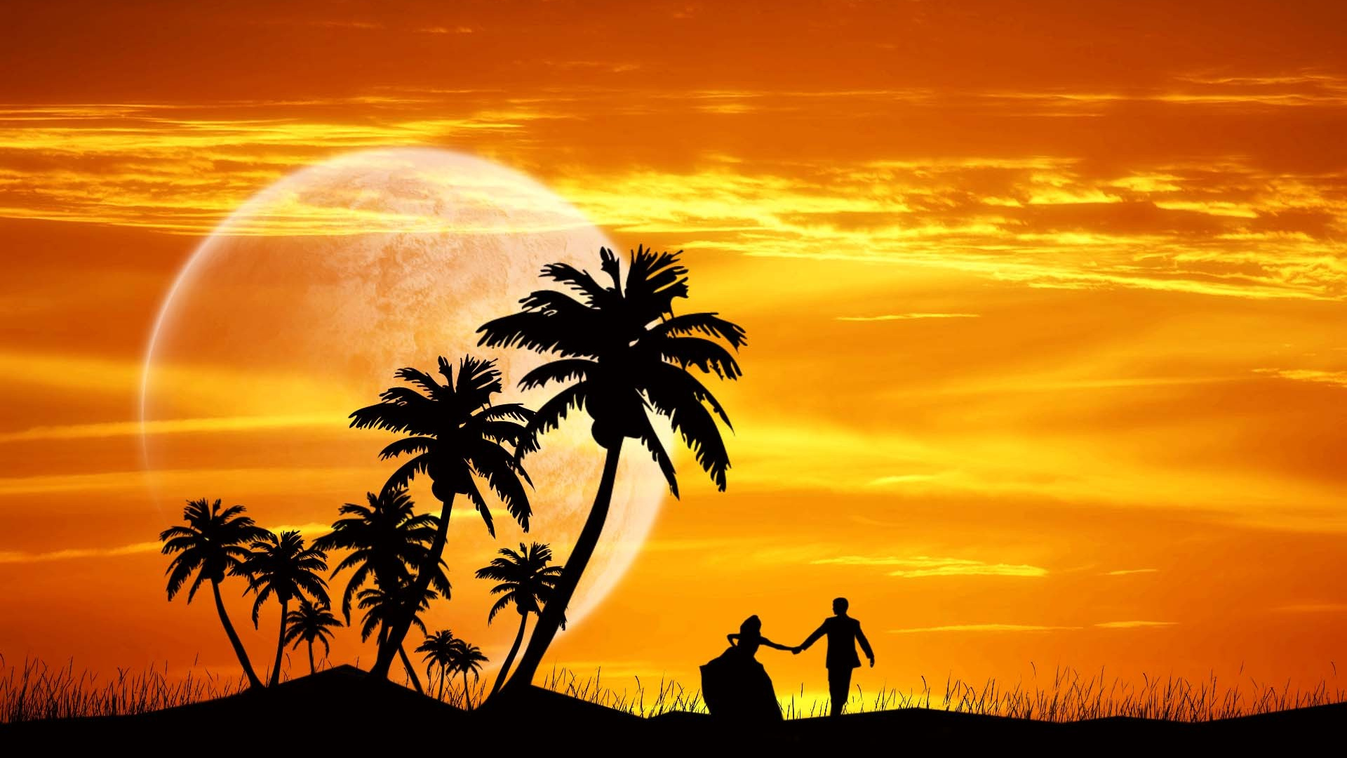 Painting, Canvas, Oil Painting, Poster, Art. Wallpaper in 1920x1080 Resolution