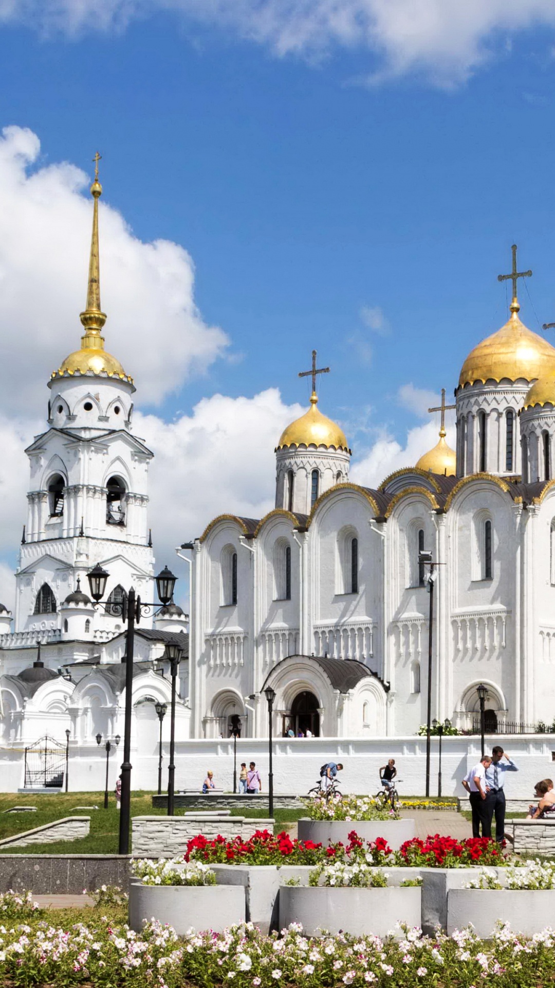 礼拜的地方, 拜占庭建筑, 中世纪建筑风格, 俄罗斯的弗拉基米尔, 城市 壁纸 1080x1920 允许
