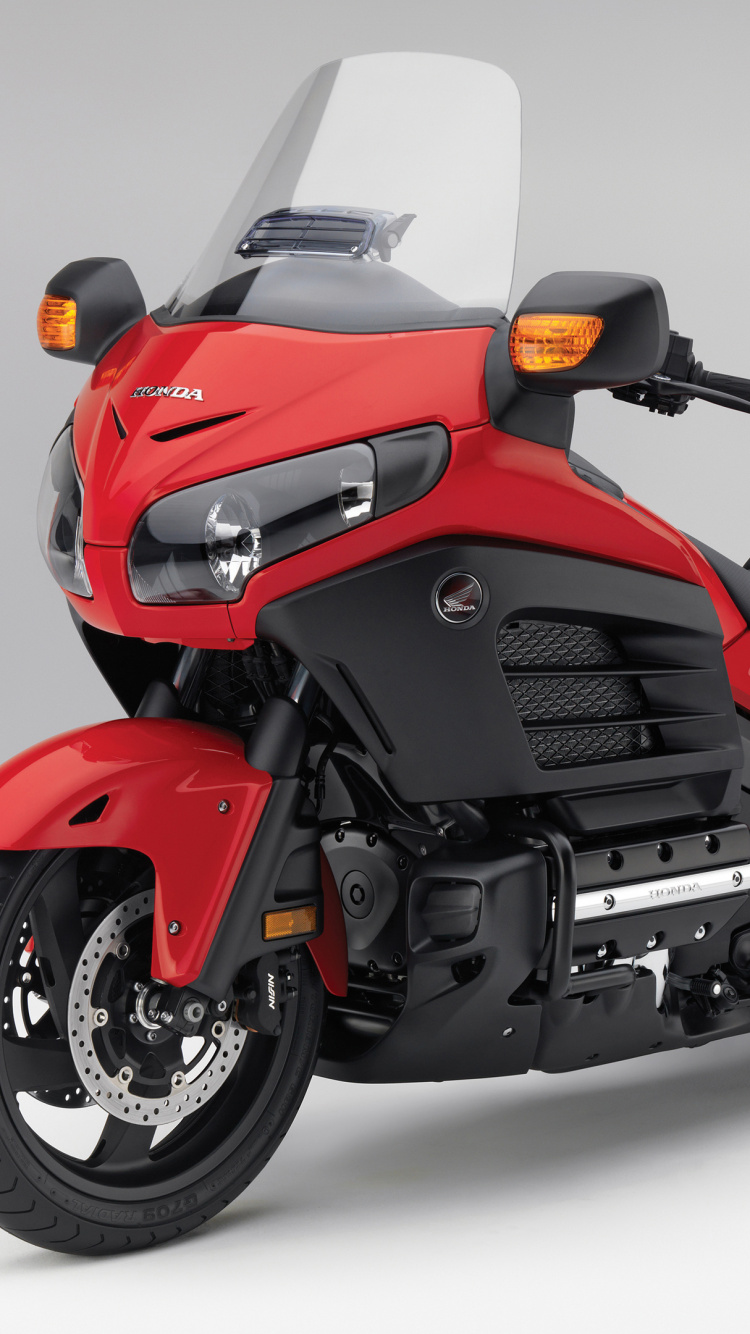 Rotes Und Schwarzes Sportrad. Wallpaper in 750x1334 Resolution