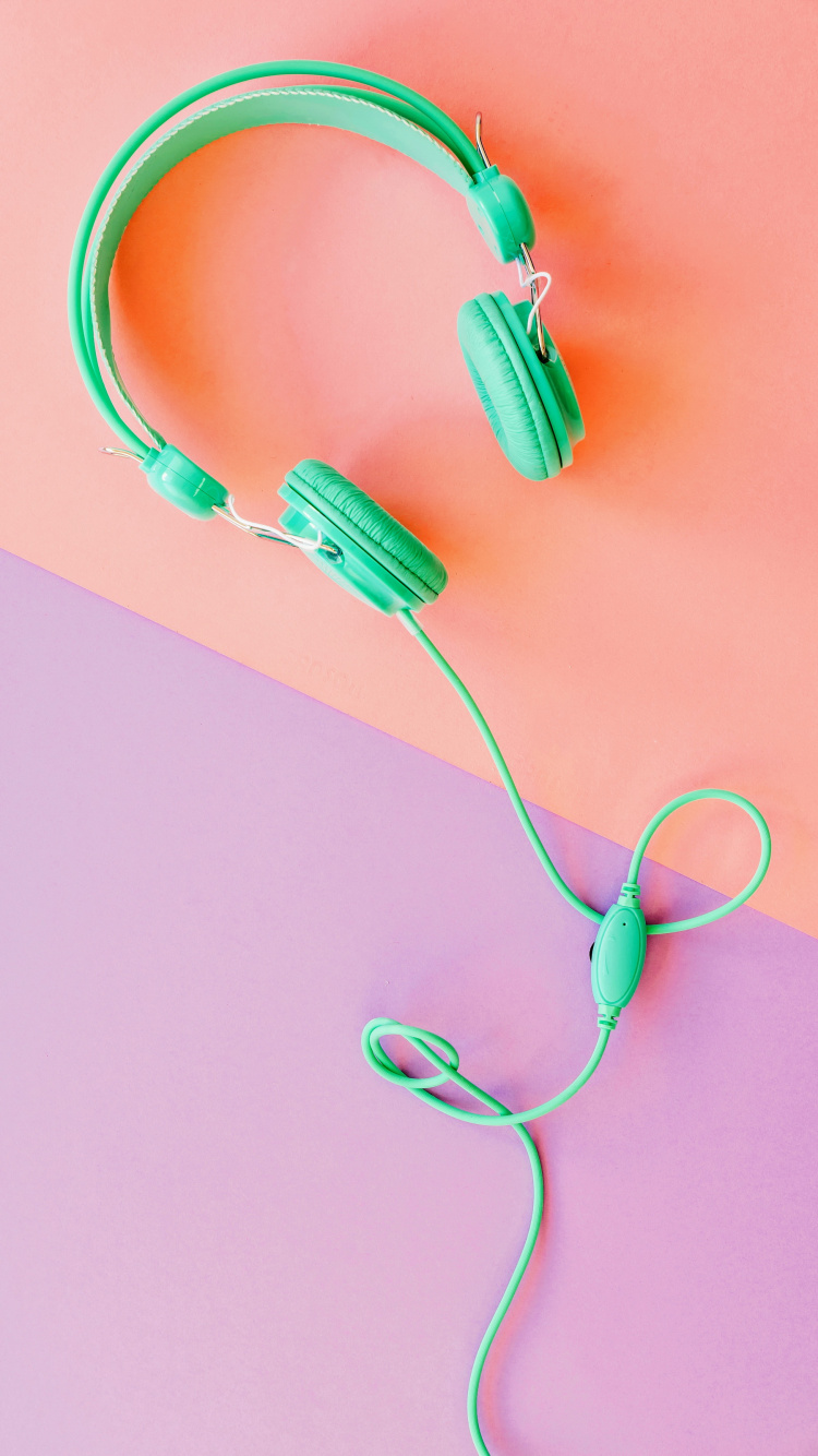 Audiogeräten, Ohr, Gadget, Pink, Finger. Wallpaper in 750x1334 Resolution