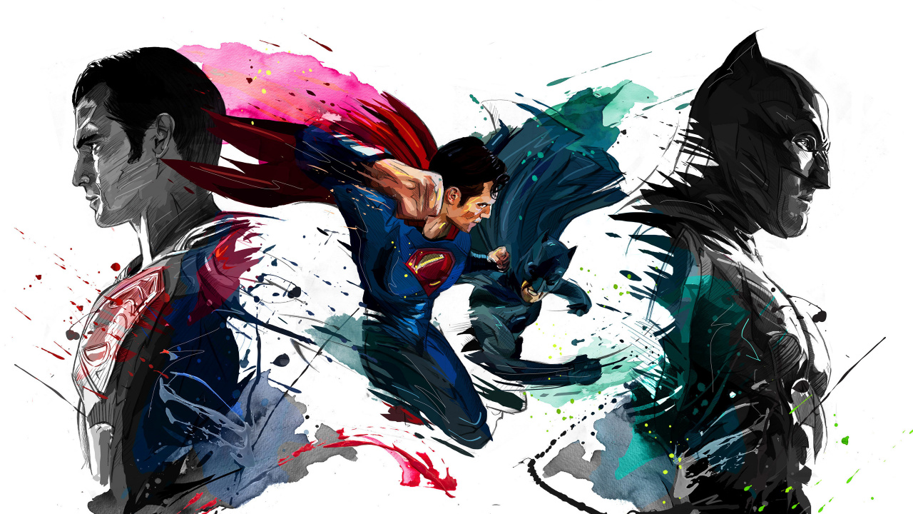 蝙蝠侠, 超级英雄, Dc漫画, 图形设计, 艺术 壁纸 1280x720 允许