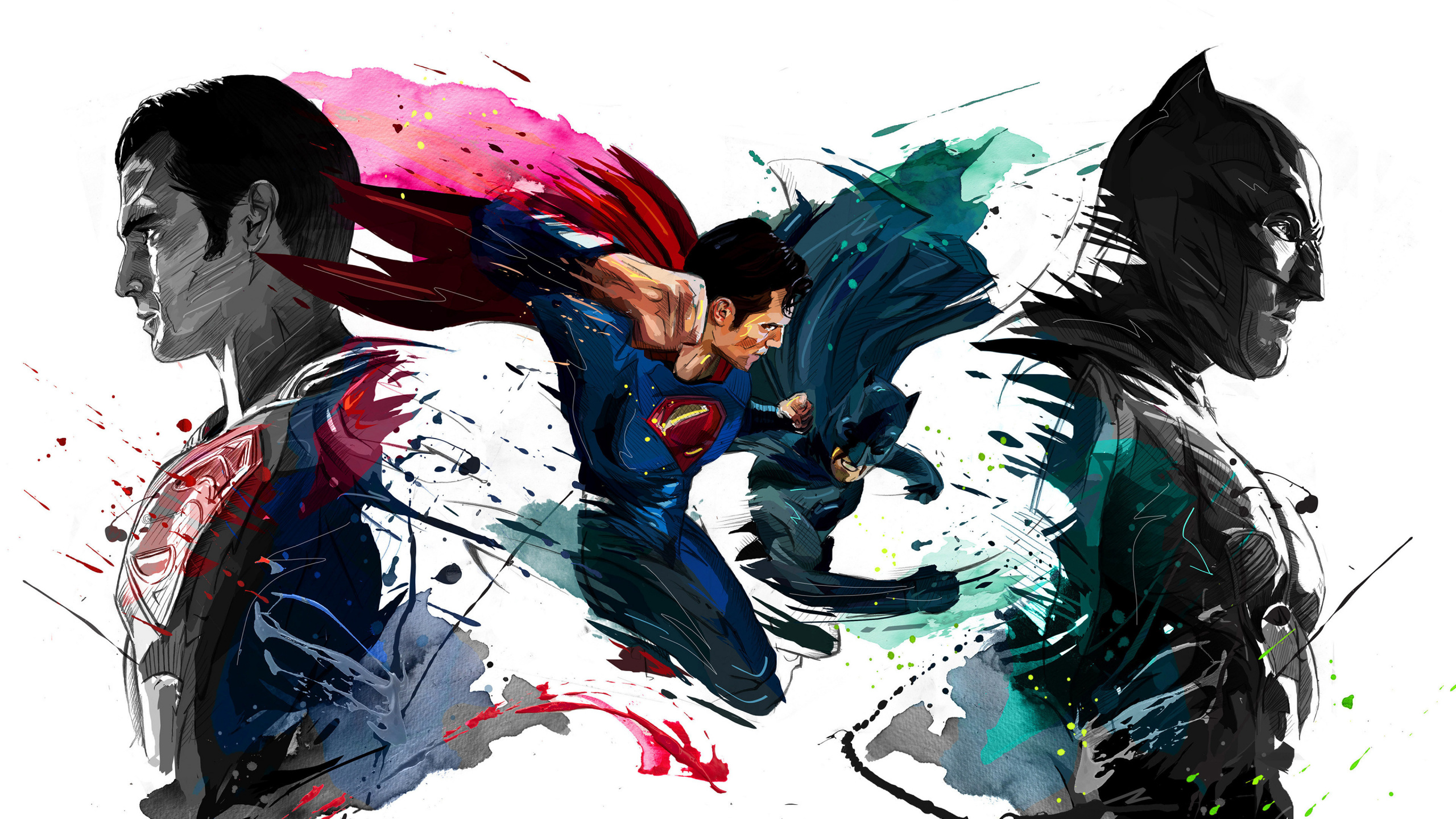 蝙蝠侠, 超级英雄, Dc漫画, 图形设计, 艺术 壁纸 2560x1440 允许