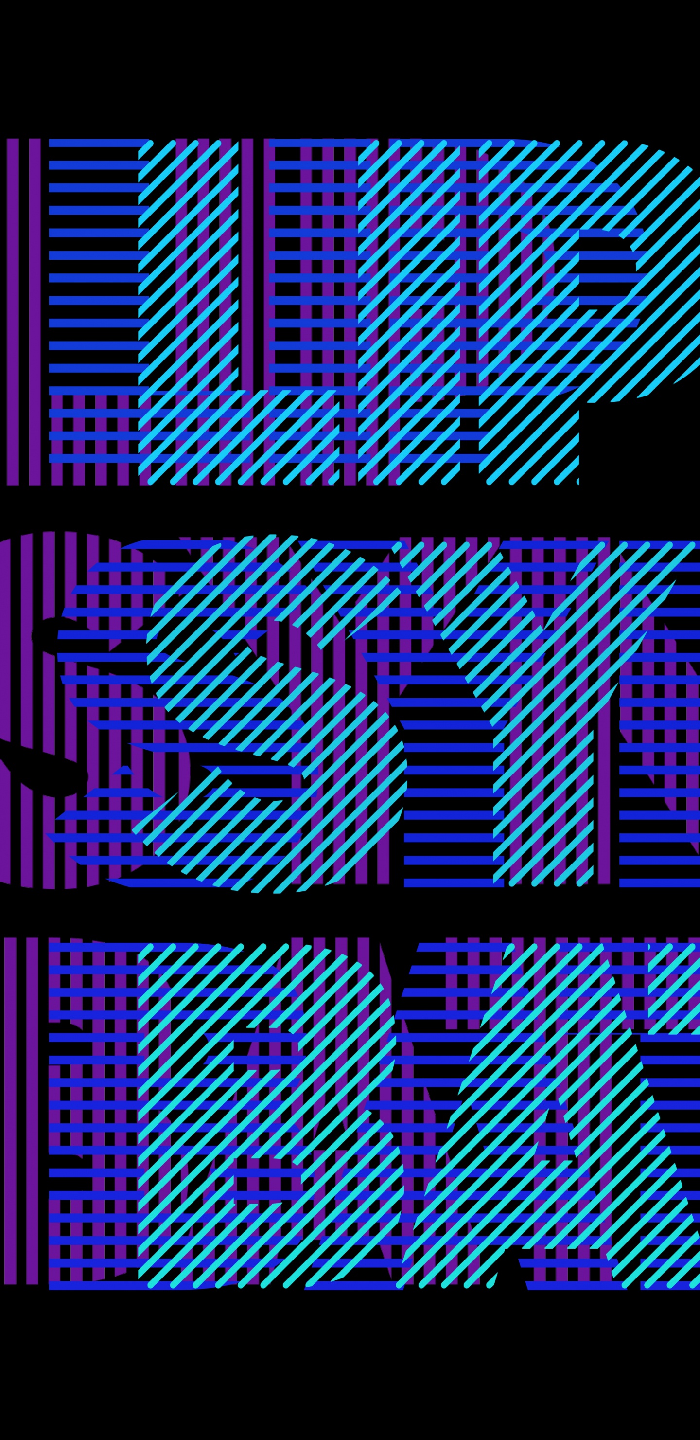 Lippensynchron, Überragendes Netzwerk, Firmenzeichen, Electric Blue, Text. Wallpaper in 1440x2960 Resolution