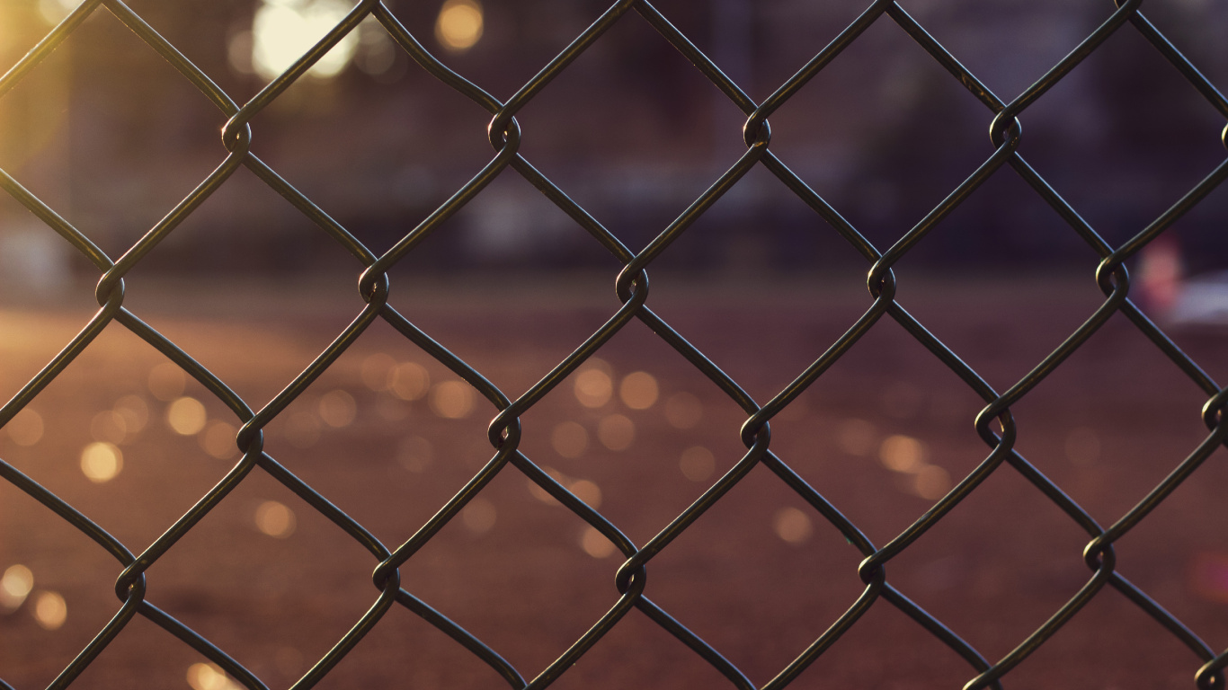Black Metal Fence During Daytime. Wallpaper in 1366x768 Resolution