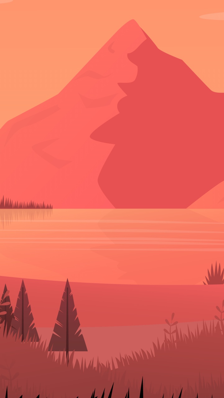 L'écorégion, Paysage Naturel, Nature, Environnement Naturel, Afterglow. Wallpaper in 720x1280 Resolution