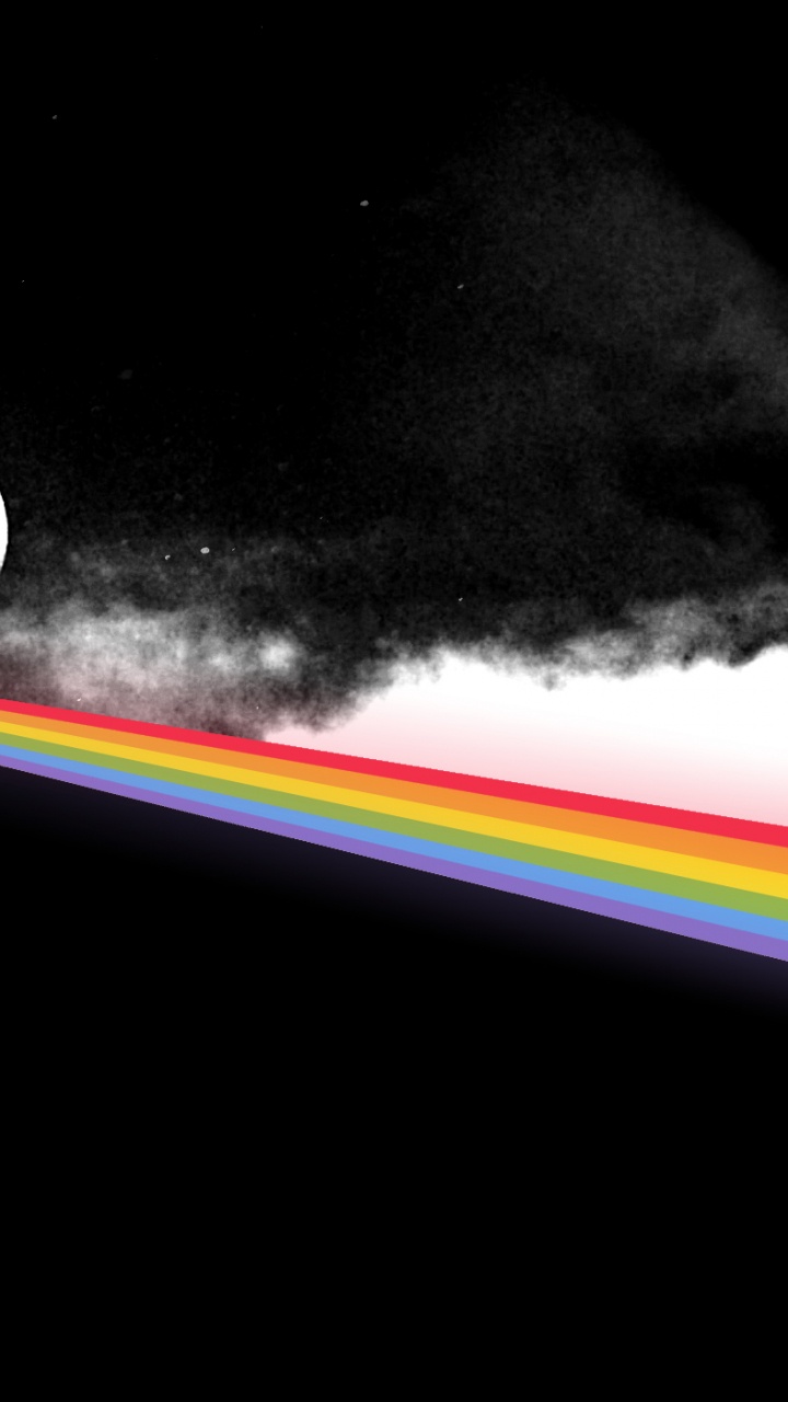 Dark Side of The Moon, Die Dunkle Seite Des Mondes, Pink Floyd, Licht, Atmosphäre. Wallpaper in 720x1280 Resolution