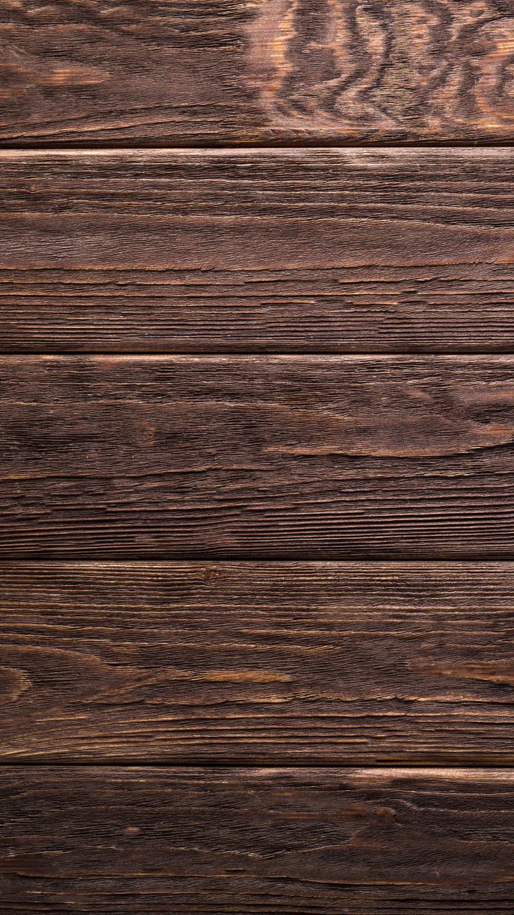 Brown and Black Wooden Surface. Wallpaper in 750x1334 Resolution