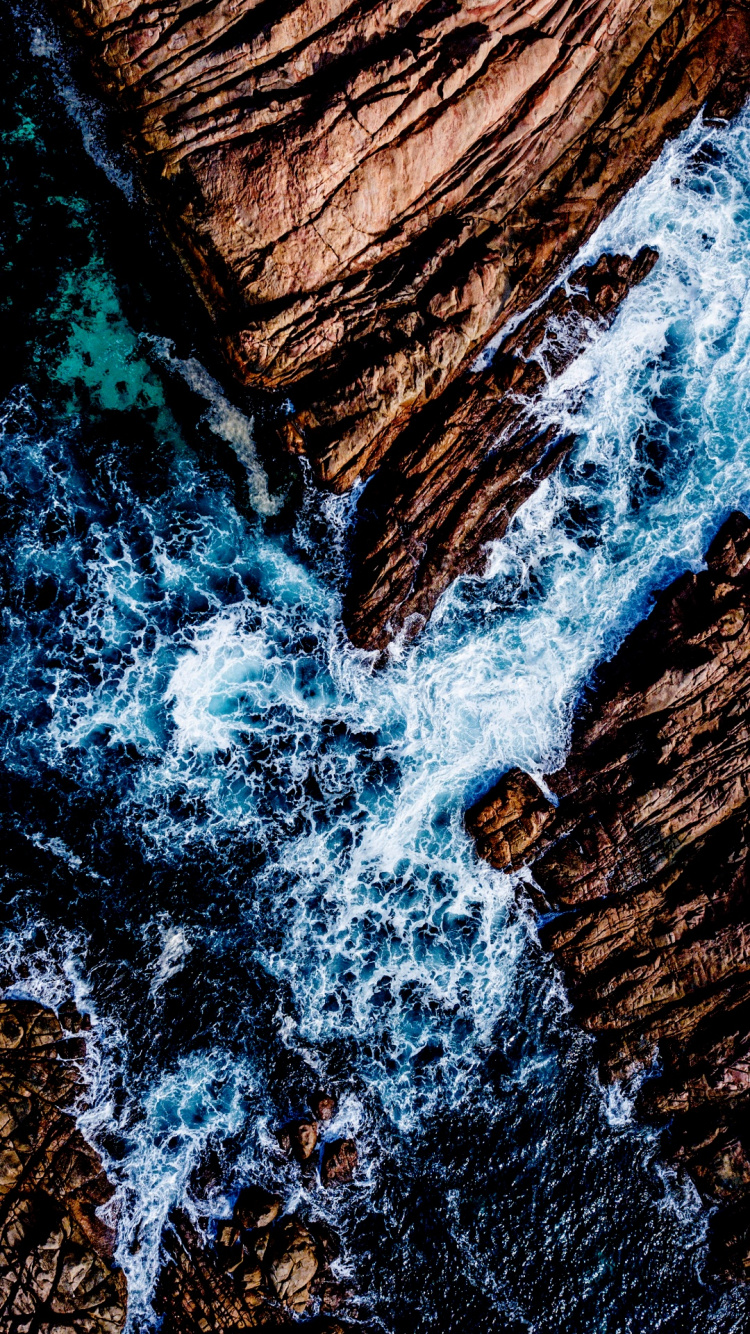 Agua, Android, Los Recursos de Agua, Azul, Paisaje Natural. Wallpaper in 750x1334 Resolution