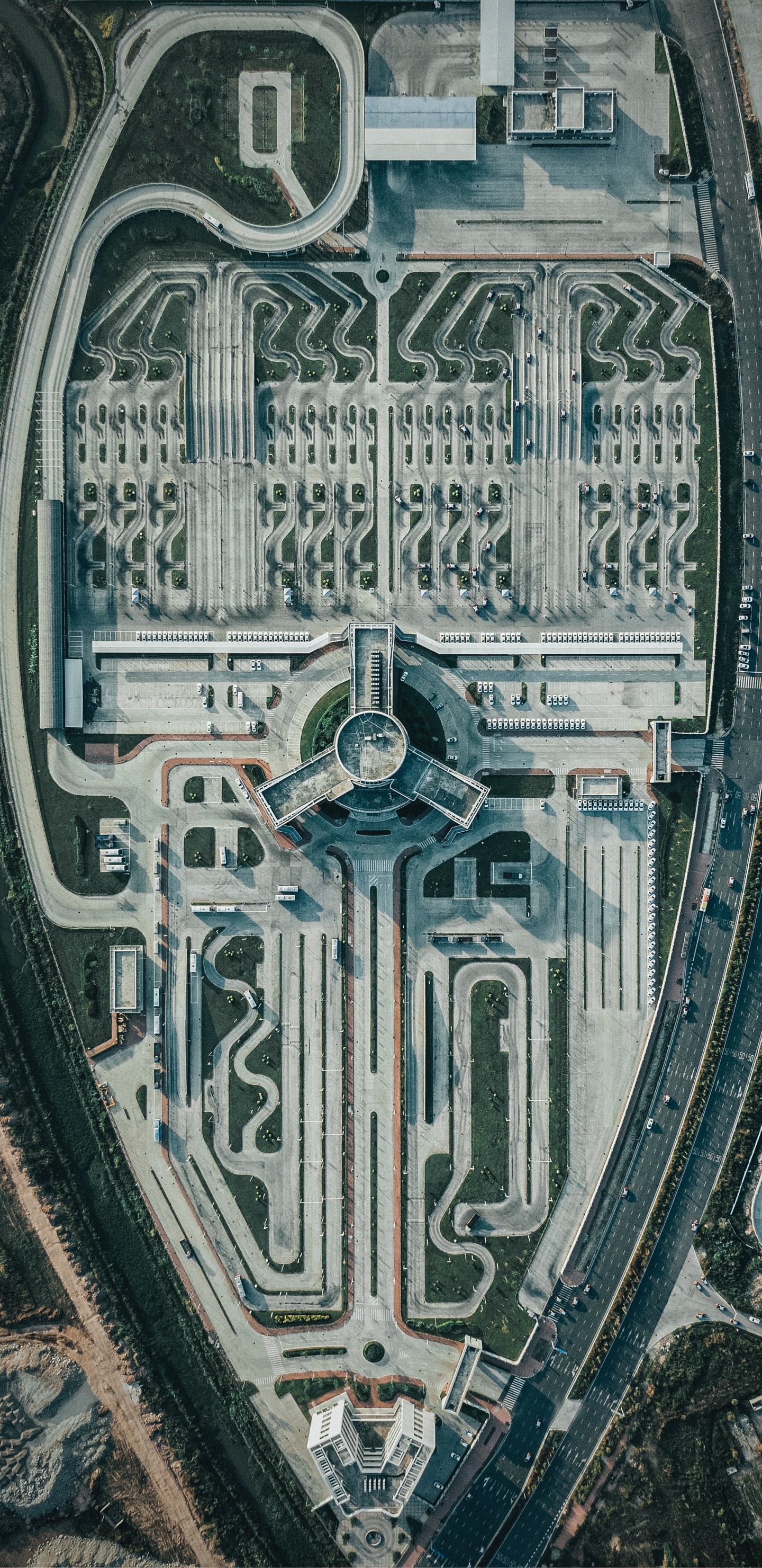 正面, 对称, 建筑, 艺术, 里程碑 壁纸 1440x2960 允许