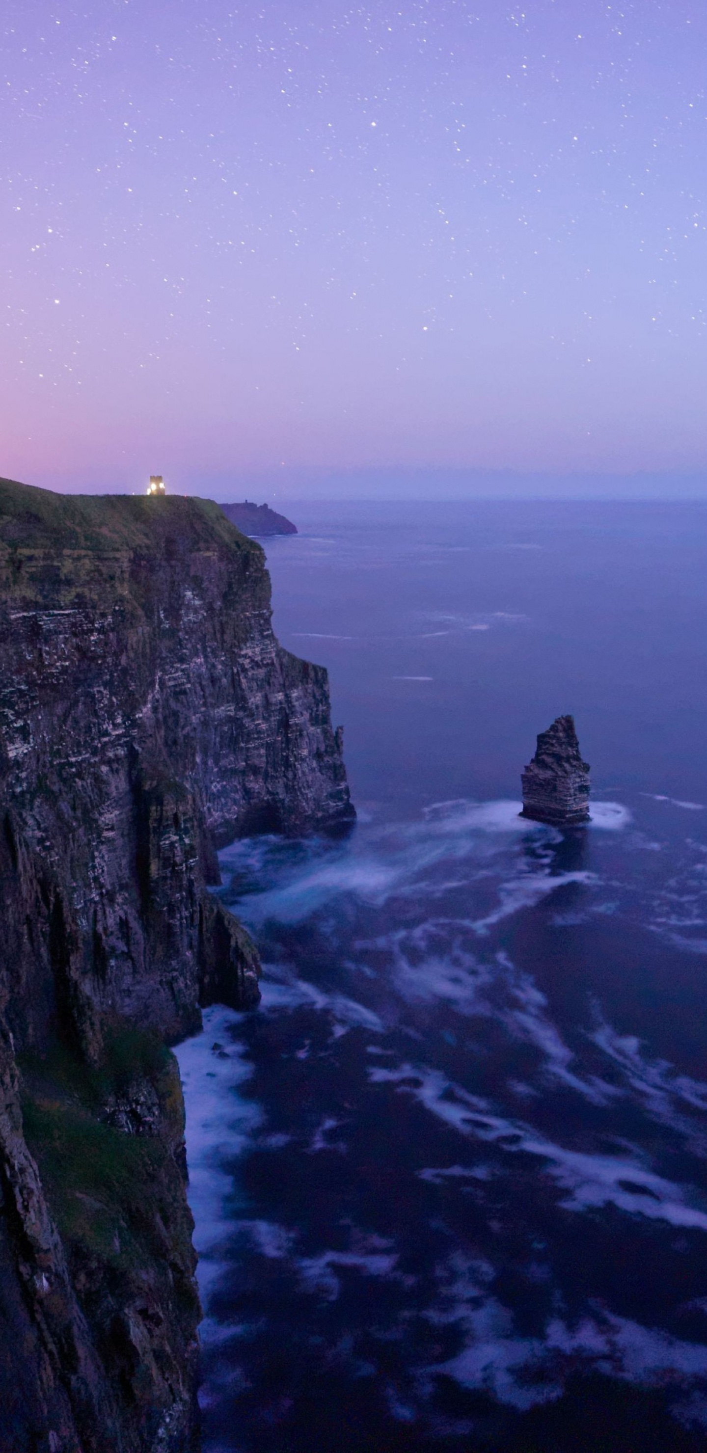 Cliffs of Moher, Cliff, Coast, Nature, Sea. Wallpaper in 1440x2960 Resolution